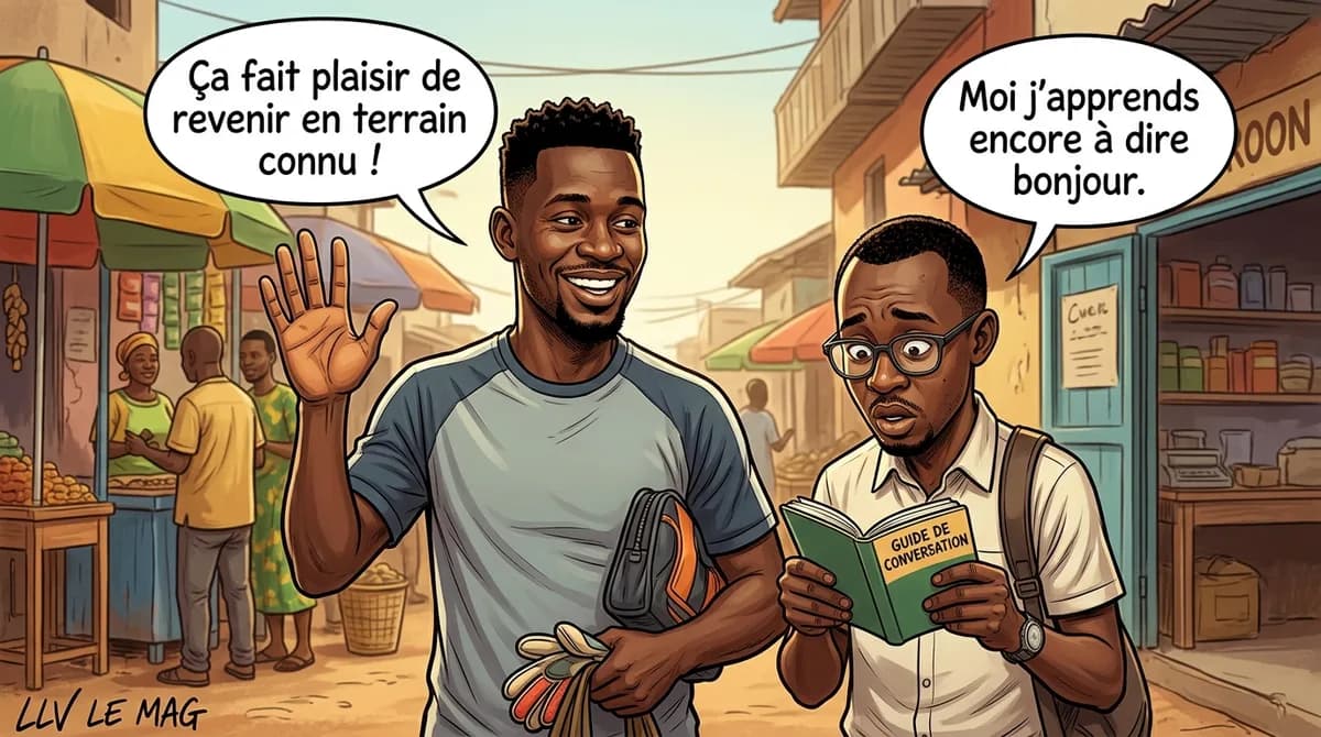 Illustration éditoriale pour André Onana, le gardien camerounais, de retour à Trabzonspor : enjeux et perspectives