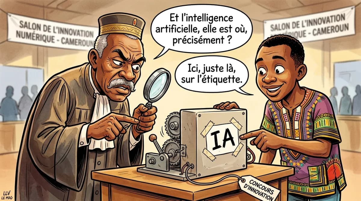 Editorial illustration for Cameroon Launches the 5th Digital Innovation Week – AI and Sovereignty at the Core of the Programme