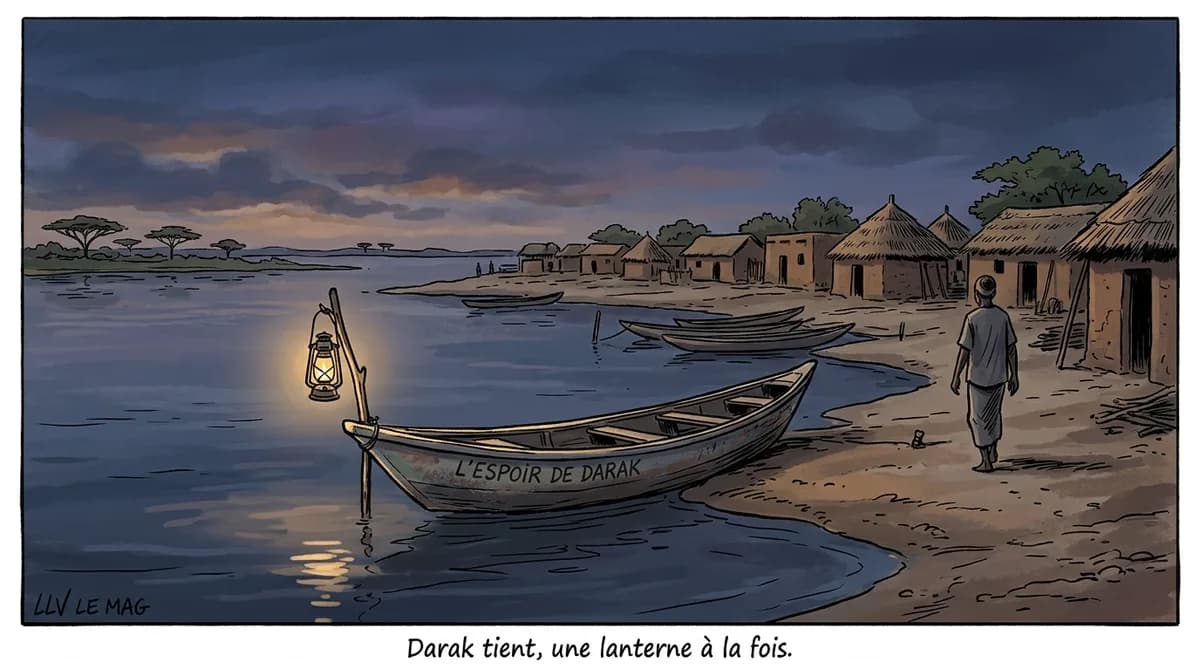 Illustration éditoriale pour Darak, enclave menacée au cœur de l’extrême‑Nord camerounais