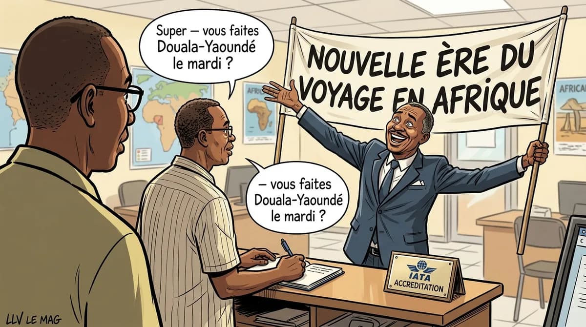 Illustration éditoriale pour Douala : Bellaire Travels ouvre une nouvelle ère du voyage en Afrique