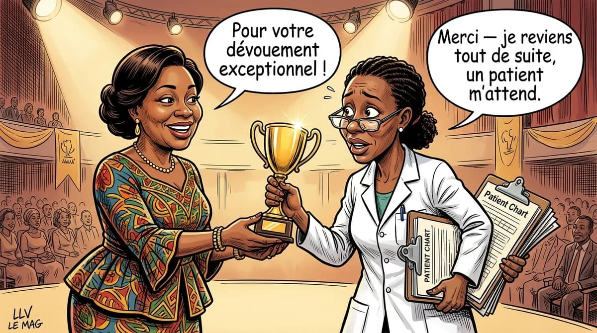 Dr Marie Solange Ndom honorée du prix d’excellence africaine de la bonne gouvernance sanitaire