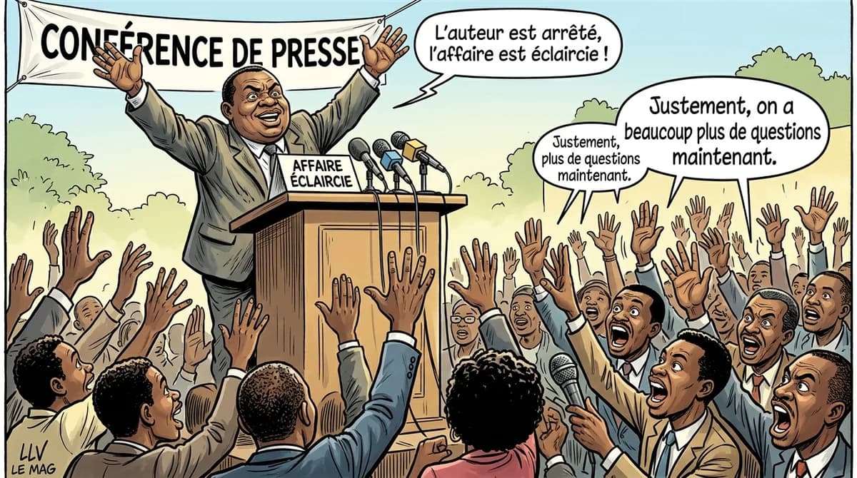 Editorial illustration for Fake decree at CRTV: the State breaks its silence, the truth remains sealed