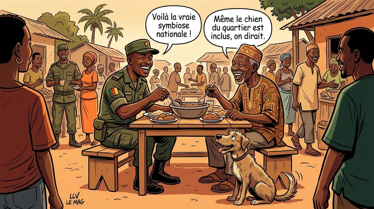Illustration éditoriale pour Forces de défense et peuple camerounais : la symbiose qui renforce la nation