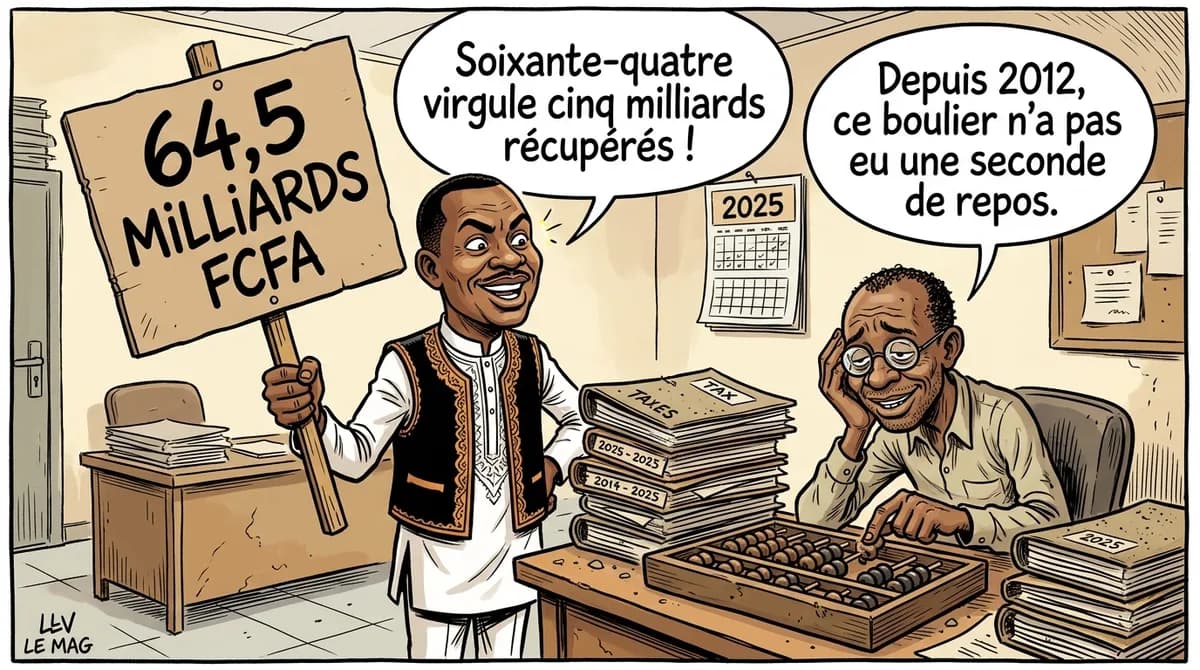Editorial illustration for Tax fraud: Cameroon recovers over 64 billion CFA francs by tracking fraudsters