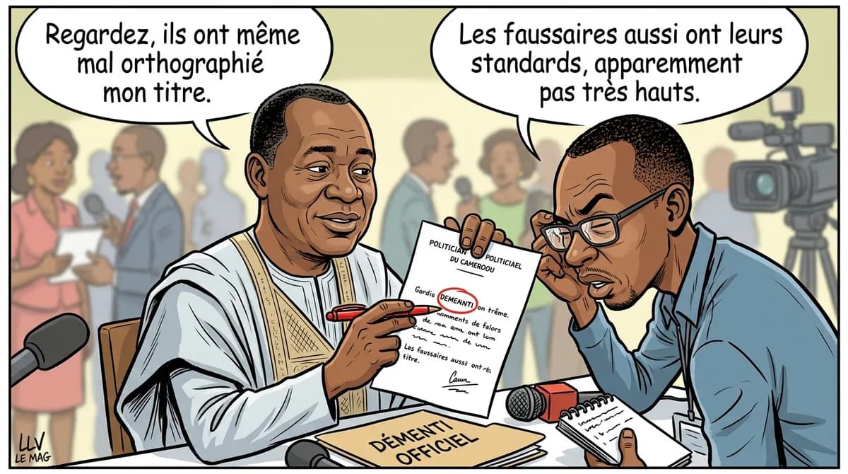 Issa Tchiroma Bakary dénonce la diffusion de faux communiqués – une campagne de désinformation à l’encontre du politique camerounais