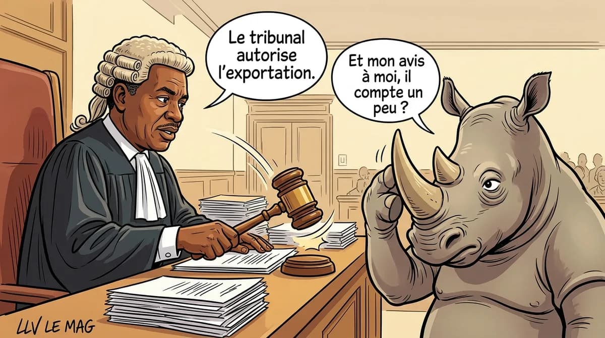 Justice sud-africaine autorise l'exportation de cornes de rhinocéros : quelles leçons pour l'Afrique?