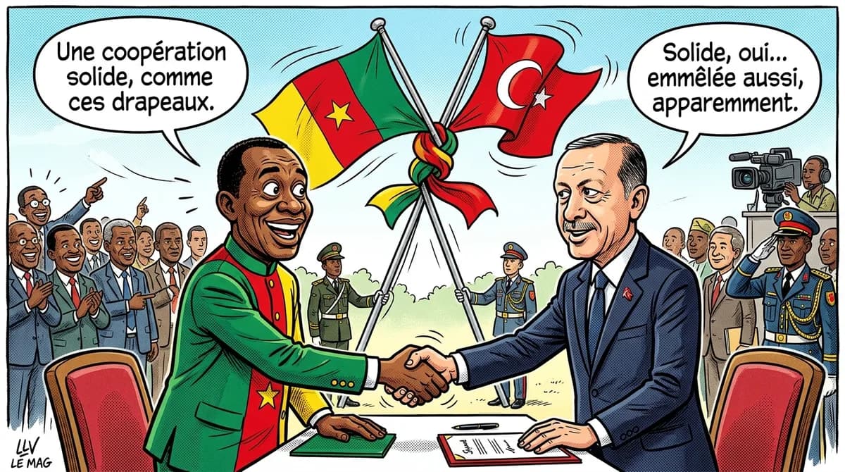 Editorial illustration for Cameroon and Turkey Strengthen Military Cooperation