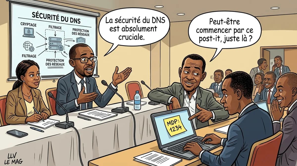 Editorial illustration for Cameroon Boosts Security of Its Domain Name System