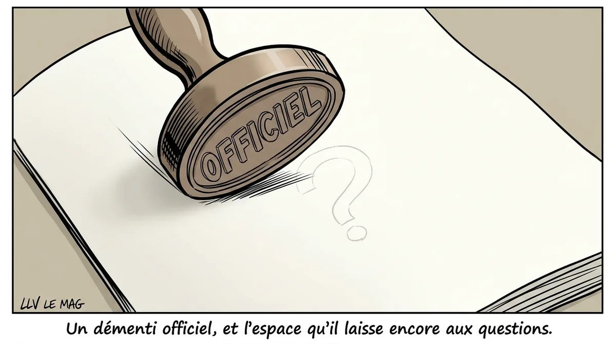 Illustration éditoriale pour Le gouvernement camerounais dément les rumeurs d'hospitalisation du président Paul Biya