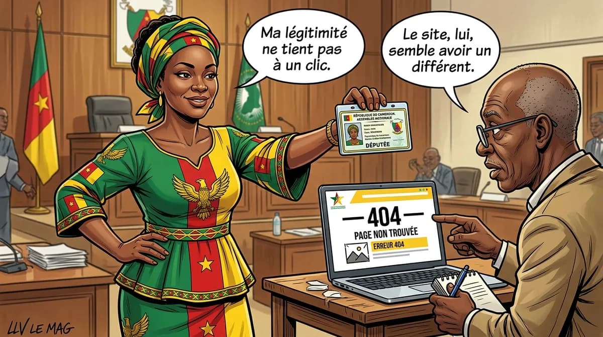 Illustration éditoriale pour Nourane Foster répond au retrait de son portrait du site du PCRN : légitimité au‑delà du clic