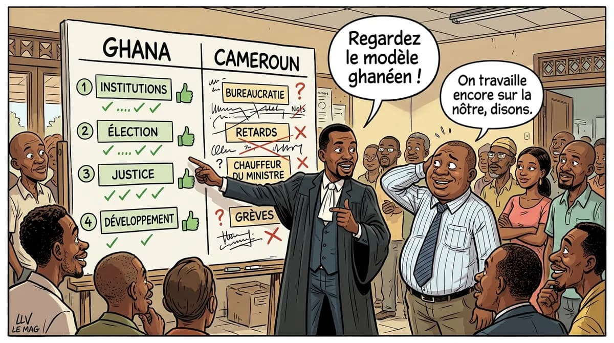 Editorial illustration for Cameroonian gold: why overseas sales must be banned, says Me Christian Ntimbane Bomo