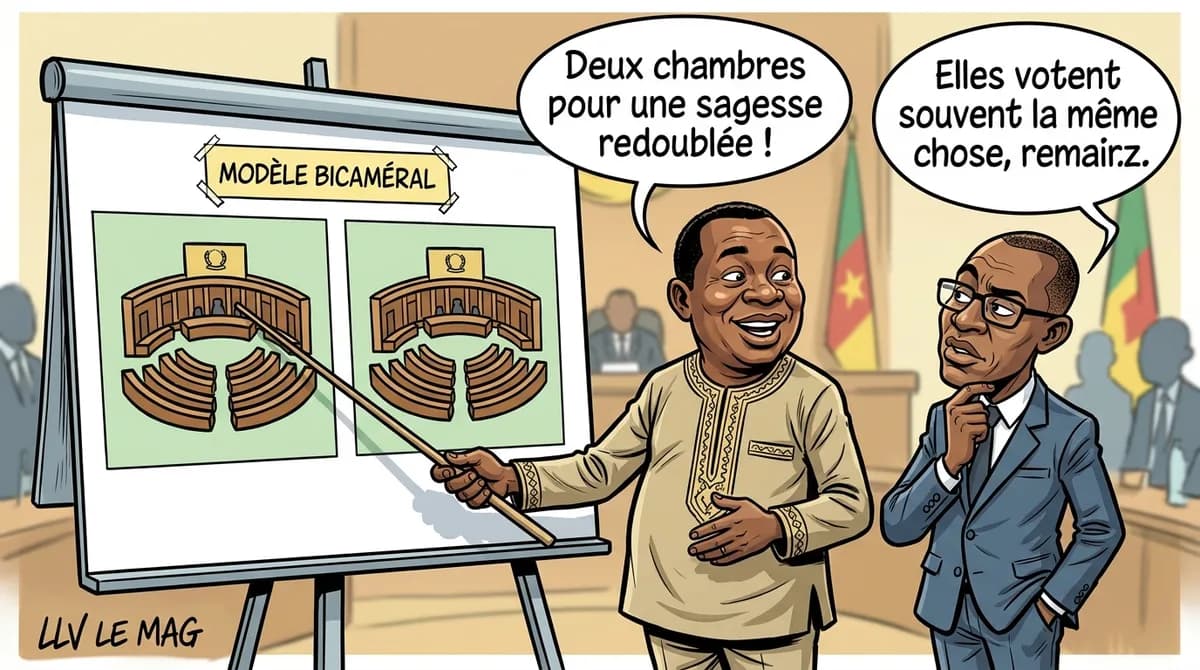 Editorial illustration for Francophone Parliaments: Cameroon Showcases Its Bicameral Model in Yaoundé