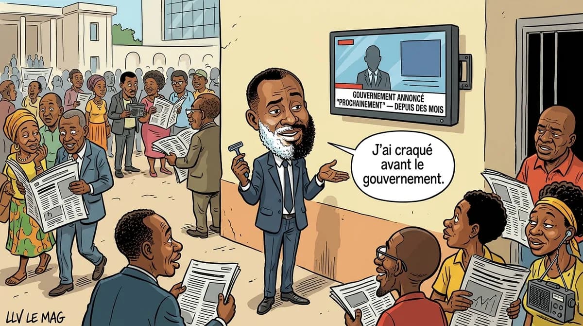 Illustration éditoriale pour Souley Onohiolo coupe sa barbe : un geste symbolique avant le gouvernement attendu