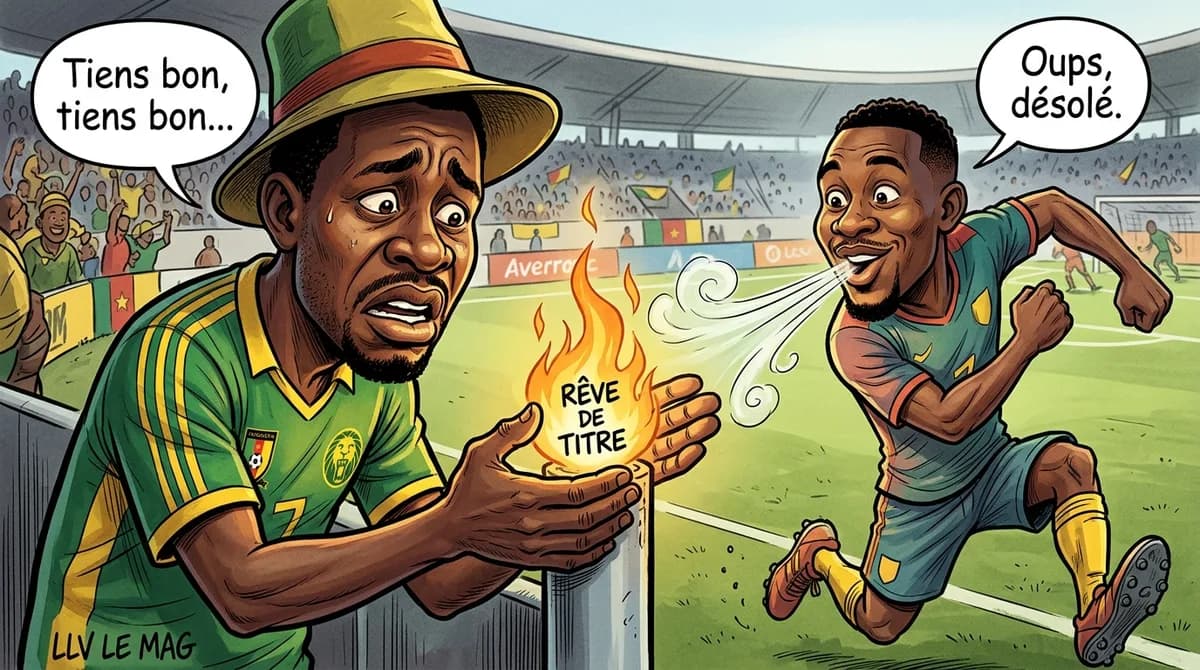 Editorial illustration for Unisport du Haut Nkam falls to the North against Coton Sport: the end of a title dream