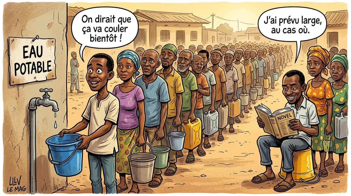 Editorial illustration for Yaoundé: Thousands of Households Facing Drinking Water Shortage