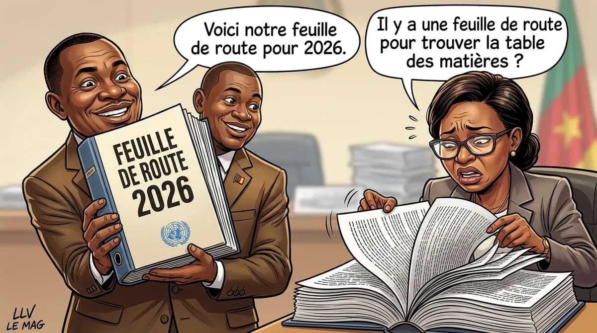 Illustration éditoriale pour Yaoundé, épicentre de la coordination du genre : le GTG des Nations Unies trace la feuille de route 2026