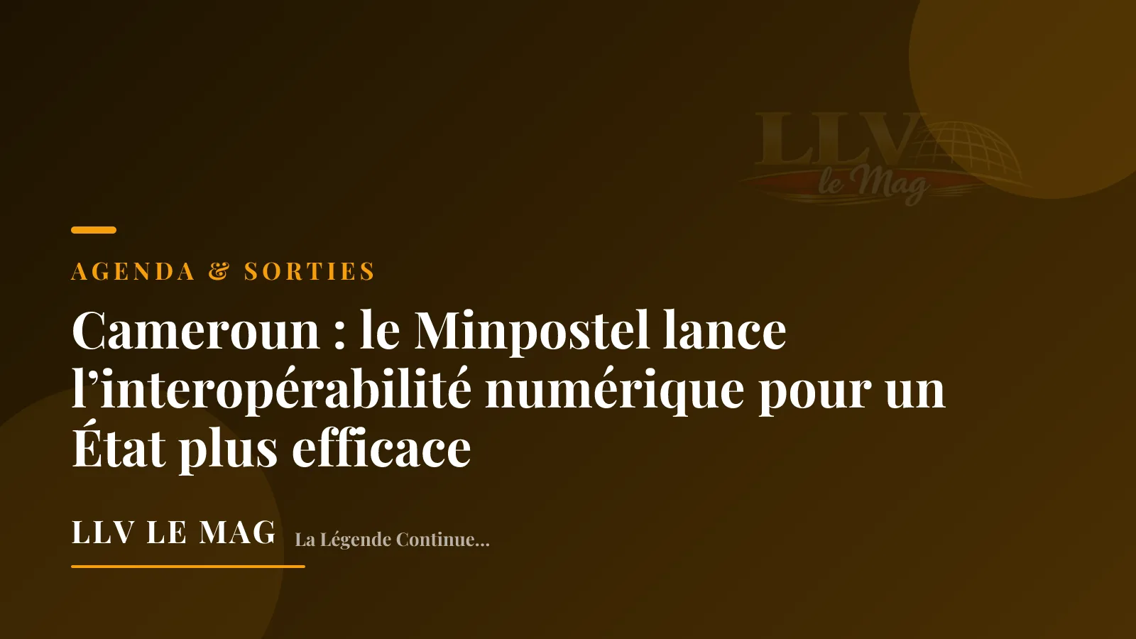 Editorial illustration for Cameroon Launches Digital Interoperability to Boost State Efficiency