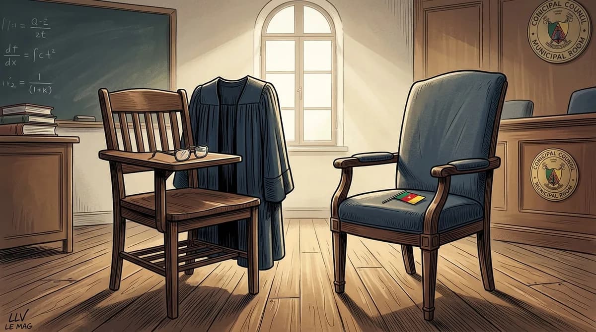 Illustration éditoriale pour Décès du Dr Daniel Lembe – hommage à un universitaire et homme politique du RDPC