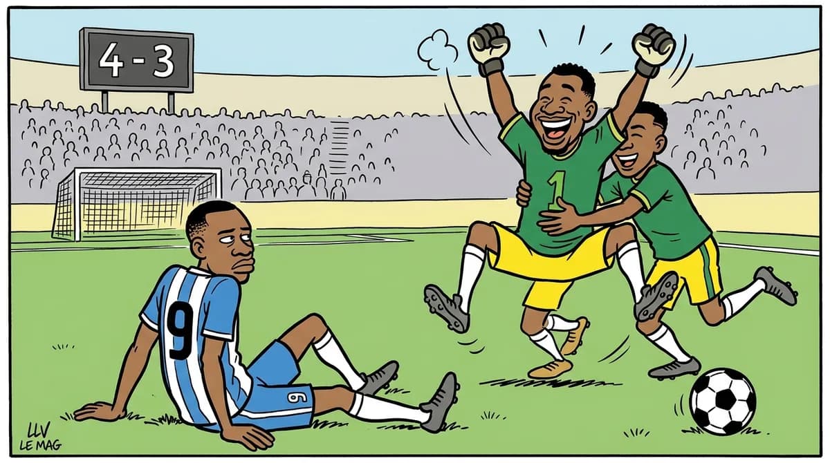 Editorial illustration for Gazelle FA Triumphs in Penalty Shootout, Advances to Cameroon Cup Round of 16