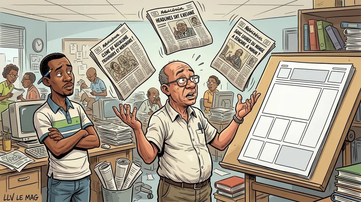 Illustration éditoriale pour Gestion des ressources publiques, transporteurs du Nord et violences au Lac Tchad : les enjeux du jour