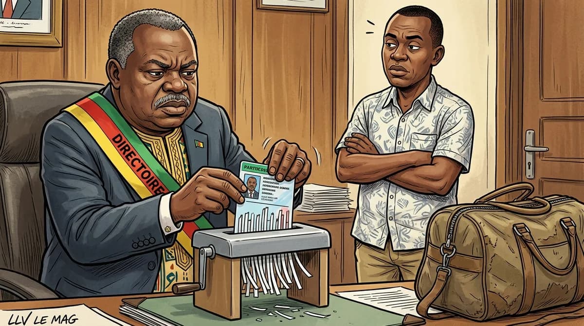 Editorial illustration for MRC permanently expels Willy Mengue from its ranks