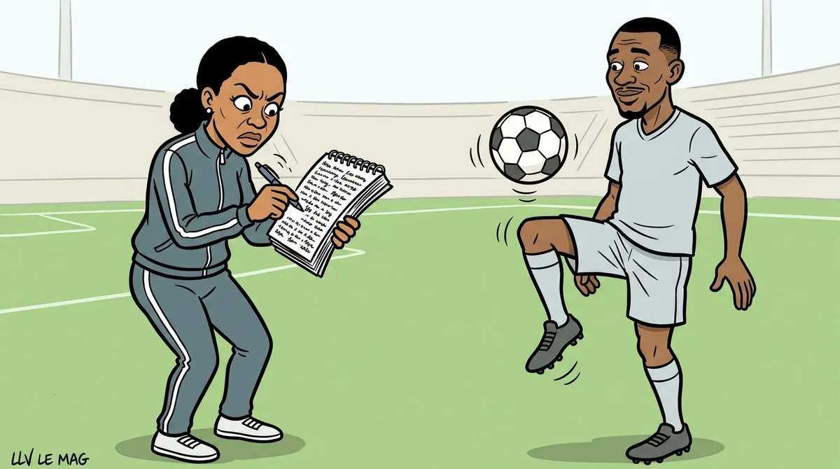 Illustration éditoriale pour Lionnes Indomptables vs Bénin : le premier test du nouveau staff avant la CAN féminine 2026