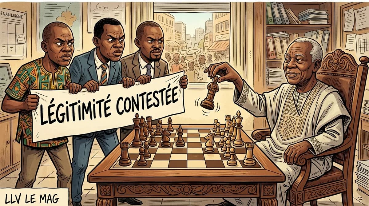Illustration éditoriale pour MRC : Trois militants contestent la légitimité de Maurice Kamto à la tête du parti